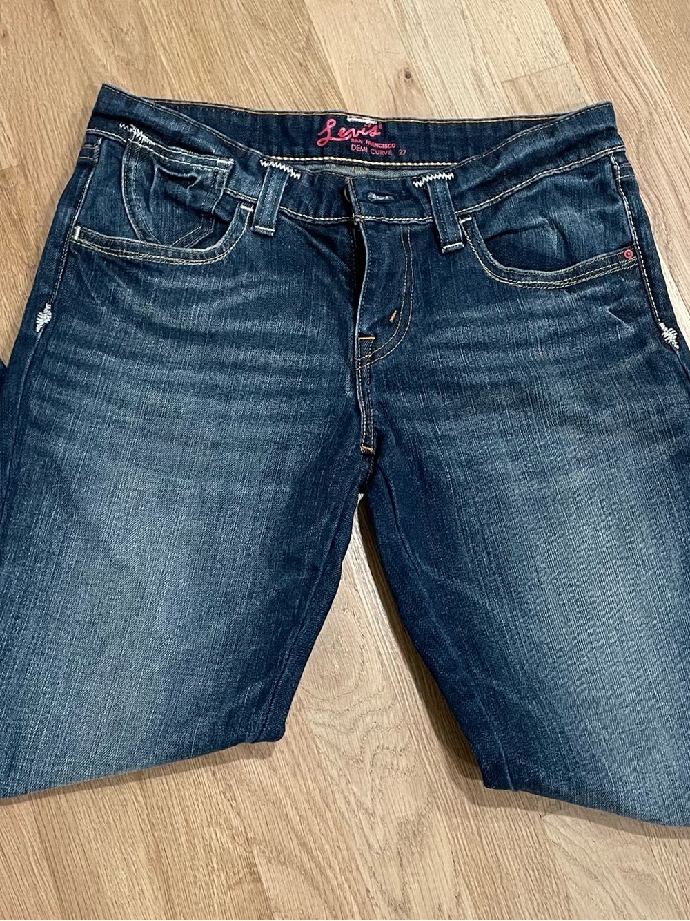 Levi's Demi Curve Y2K Dark Wash Bootcut Jeans Women’s Size